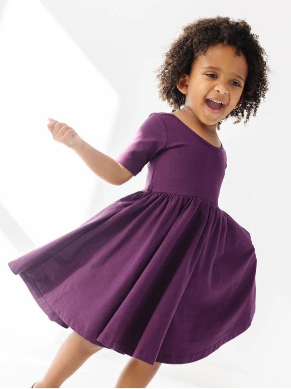 ALICE + AMES Ballet Dress Plum Size 5